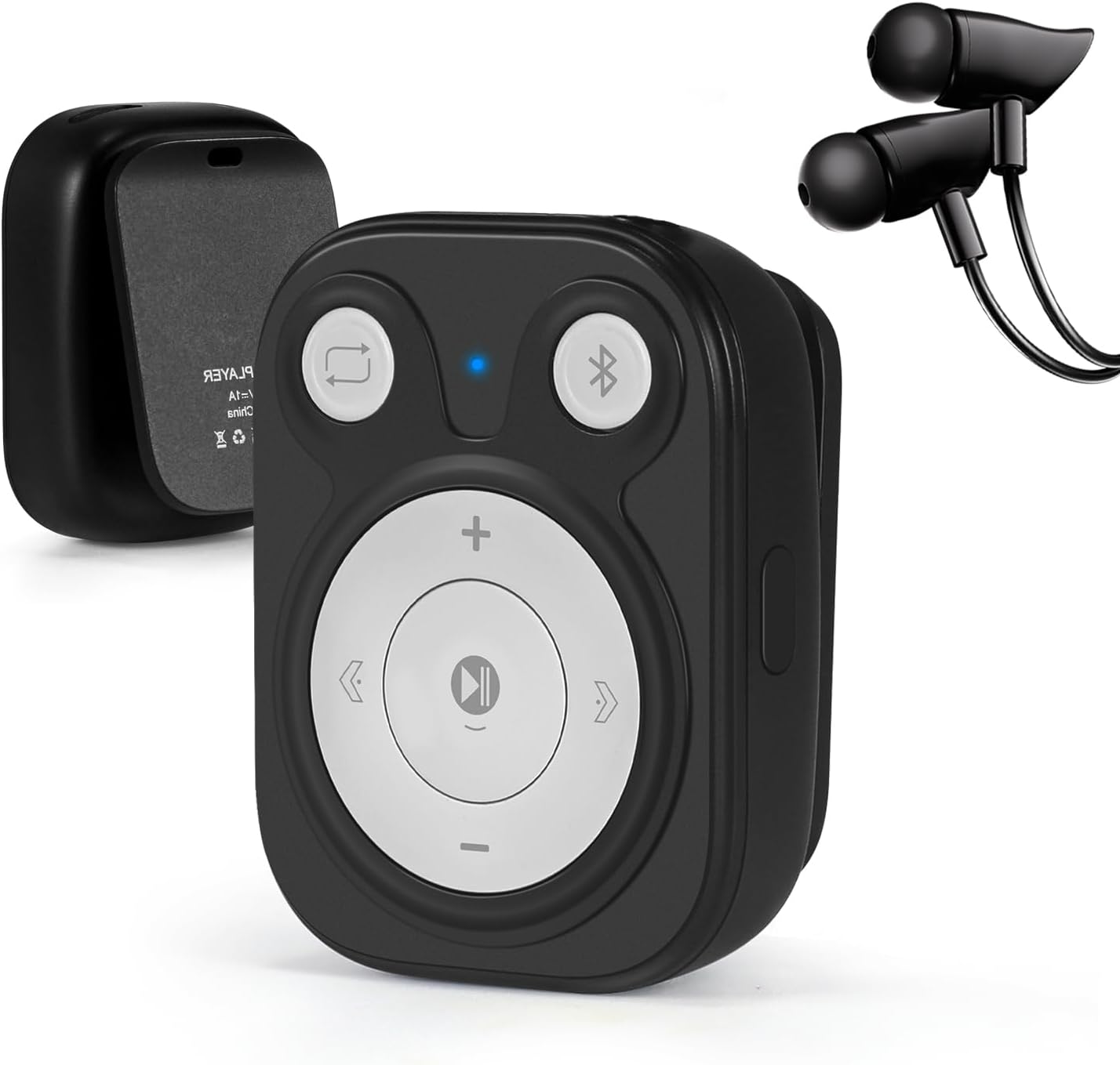 BEIGRAD MP3 5.3, 64GB Mp3 Mini Player with Bluetooth Portable Music Player with Sports Clip, OTG Function, Player NO