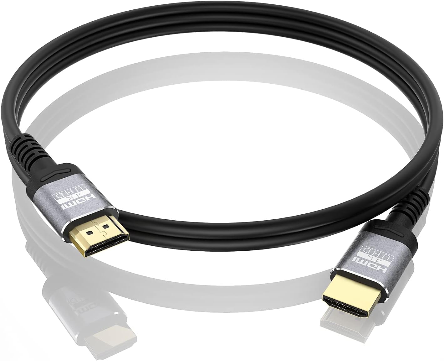 4K 40 18Gbps 2.0 4K@60Hz 3D HDCP2.2 PS4/PS5 (12m) Soonsoonic HDMI Cable Feet | Ultra High Speed HDMI Cable HDR ARC