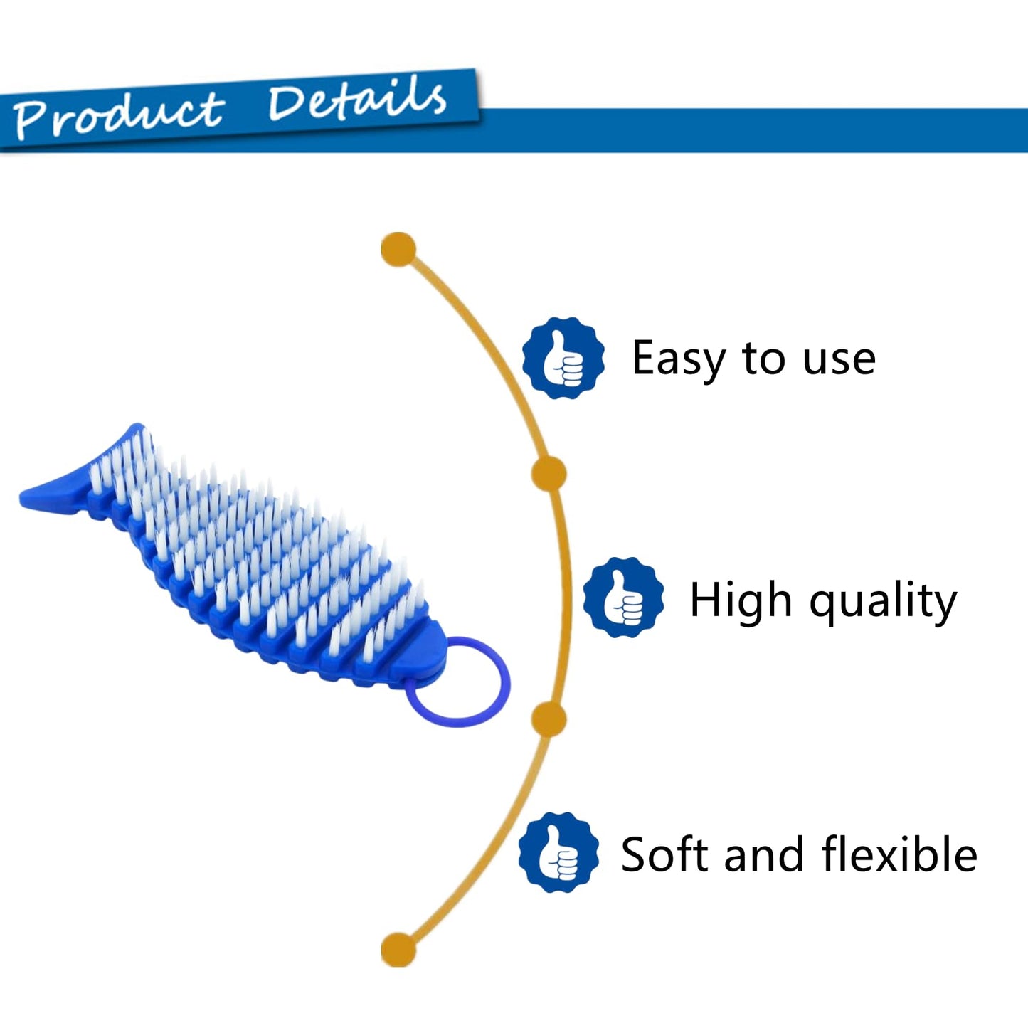 Barbell Brush Professional Barbell Cleaning Brush Barbell Care Kit Barbell Nylon Brush for Strength Training Bars, Barbell,Exercise Equipment Cleaning Supplies(Blue)