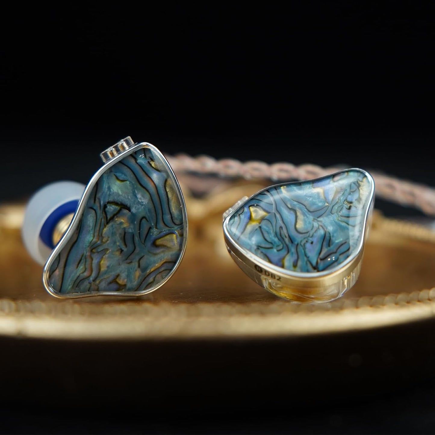 DB2 1BA 1DD 2Pin 3.5mm NICEHCK IEM Earphones Without Microphone: Resin Hybrid in Ear Monitor Headphones with Detachable