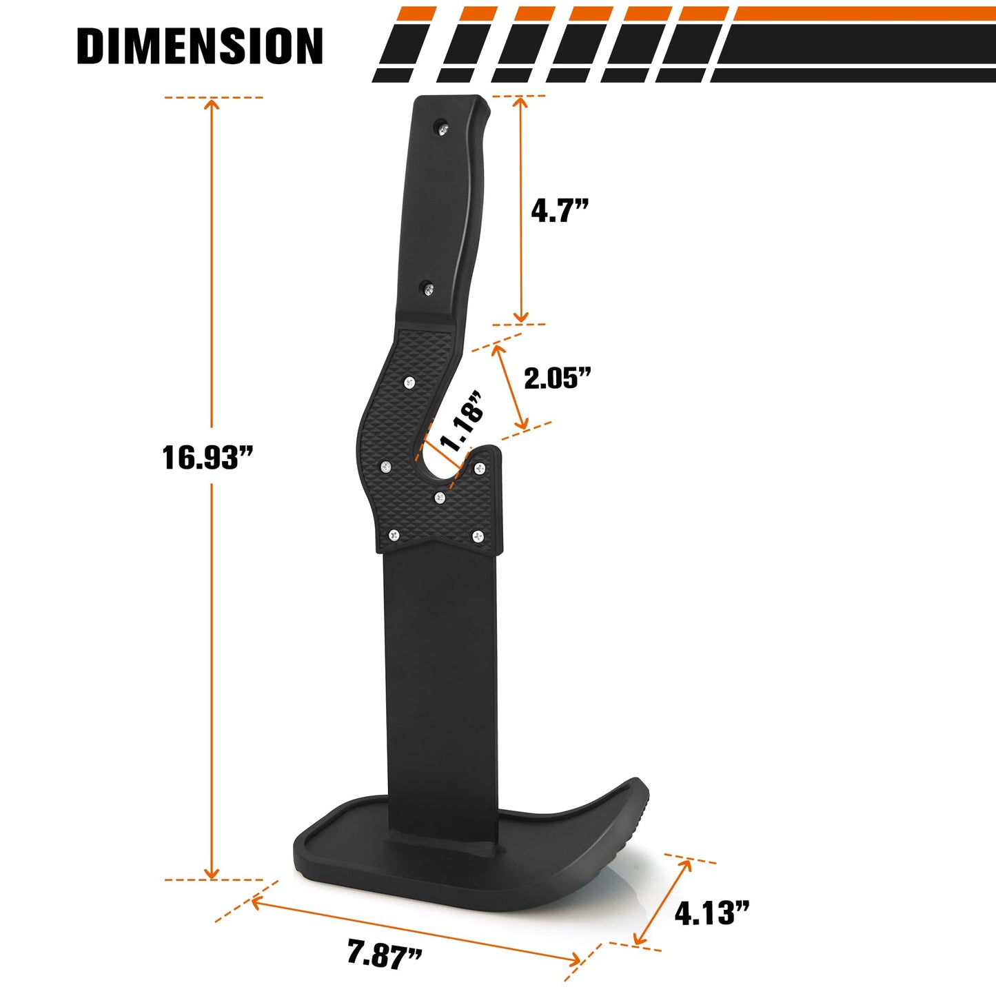 RitFit Deadlift Jack/Barbell Jack Unload 660LB Barbell Stand with Non-Slip Handle and Base, Perfect for Deadlift and Powerlifting