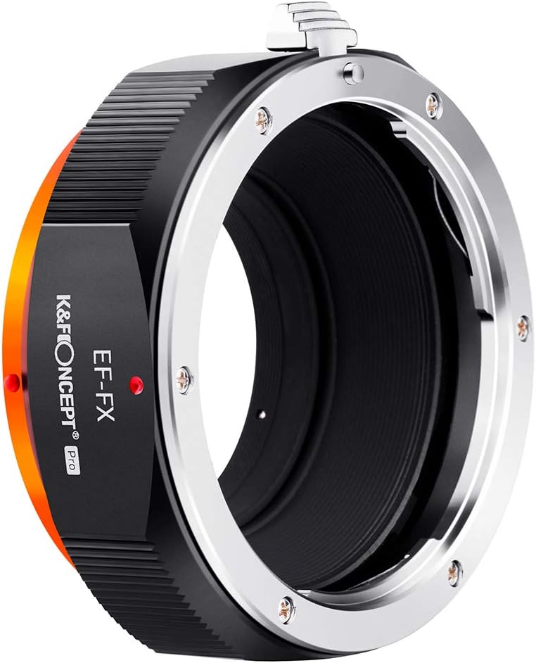 K&F CONCEPT X-Pro1 Lens Mount Adapter for EOS EF/EFS Lens to FujiFX Mount X Camera X-Series Mirrorless Cameras