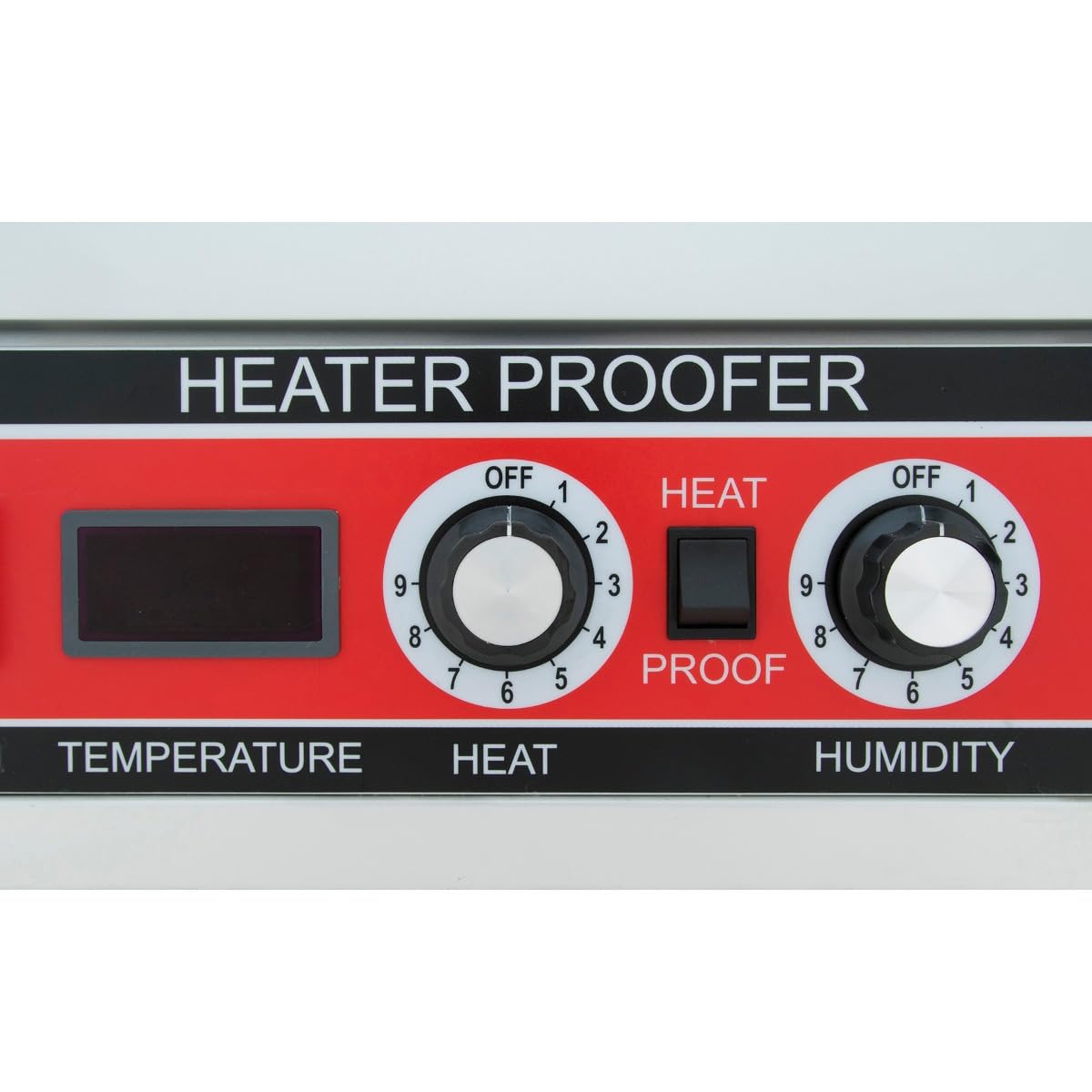 Empura Full-Size HPC Heated Holding/Proofing Cabinet | Heavy Duty Mobile Full Height Non-Insulated Food Warmer for Bakery Hotel | LED Thermometer, 25 Full-Size Pan Capacity, Aluminum, 1500W, 120V