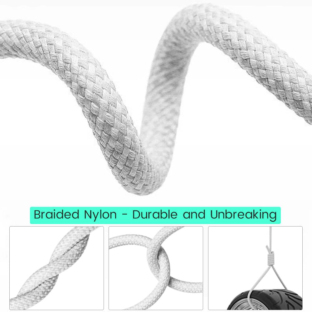 3-Pack 17 17 16E 15 3ft weishan USB C Charging Cable Compatible with iPhone Pro Max Air Plus, Nylon Braided Fast