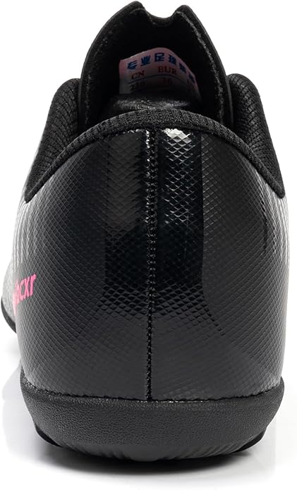 Women Soccer Cleats Lace-Up Turf Football Shoes Indoor Outdoor Low-Top Fustal Soccer Training