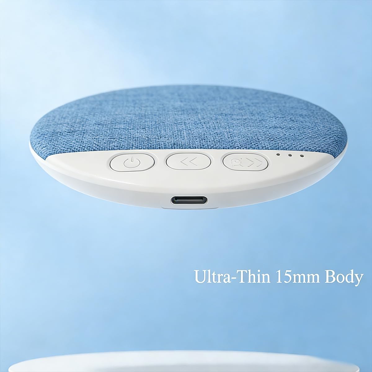 Generic Bluetooth Pillow Speaker for Sleeping, Under Pillow Speaker with White Noise & Timer, Private Sleep Aid