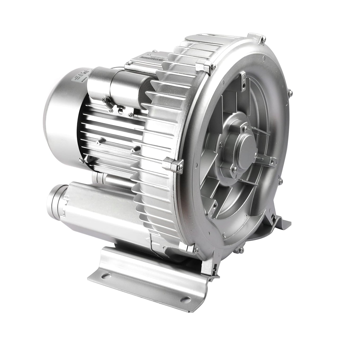 HLBTK 2LG5107AA21 2LG510-7AA21 2HP Regenerative Blower 110-120V 150 CFM 1.75 kW Vacuum Pump Fits for Industrial Air Blowing, Aeration, Vacuum Systems