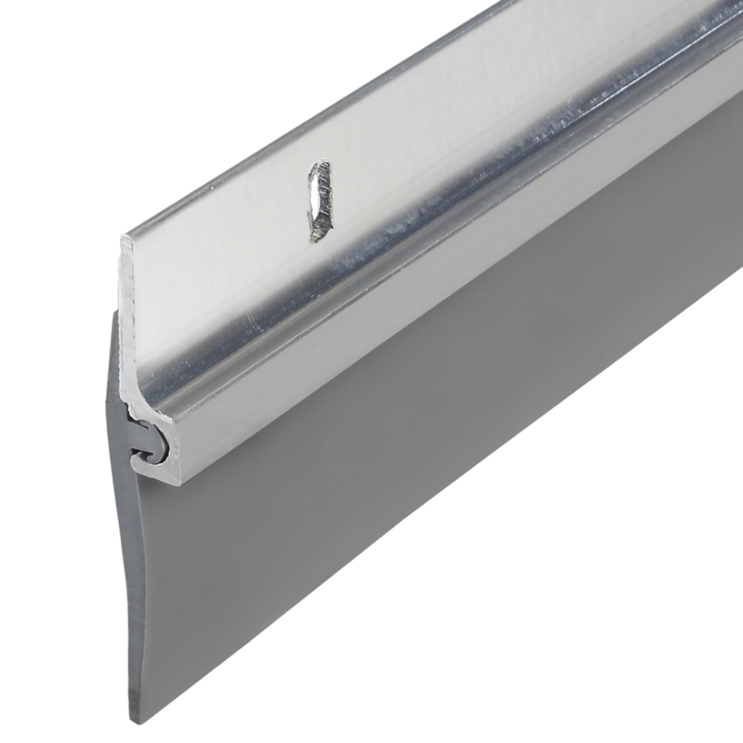 M-D Building Products 05629 36 in. Silver Aluminum and Vinyl Economy Screw-on Door Sweep