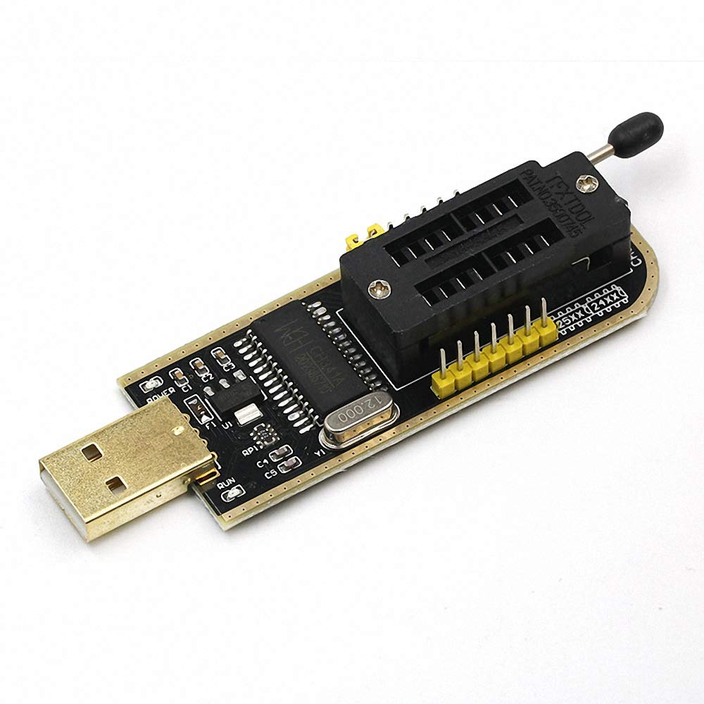 DYDZYJ 10pcs CH341A 24 25 Programmer Series EEPROM Flash BIOS USB with Software & Driver