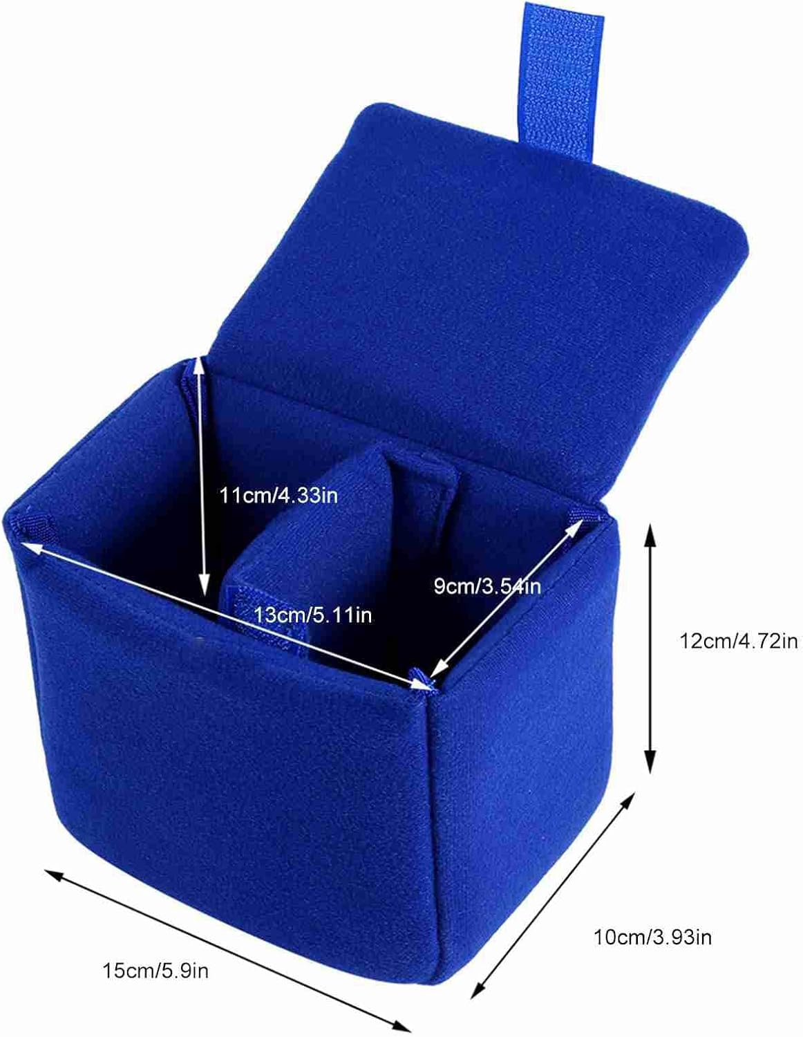 DSLR Camera Insert, Shockproof Travel Padded Case Organizer Durable Protective Accessory for Photographers Customizable