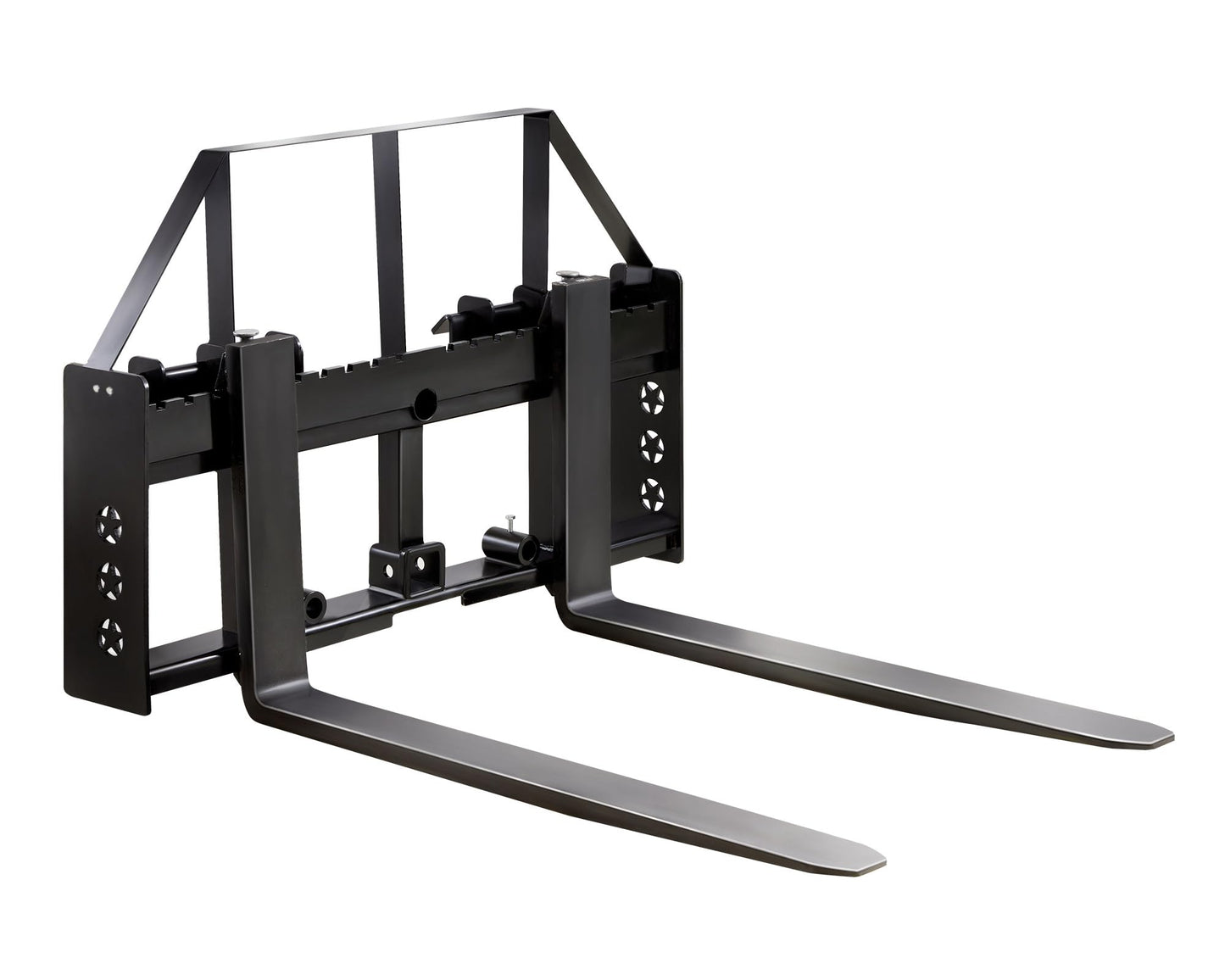 Albott 45" Heavy-Duty Tractor Pallet Forks with 44.5" Forklift Blades, Skid Steer Pallet Fork Attachment, 2500 LBS Capacity, Black
