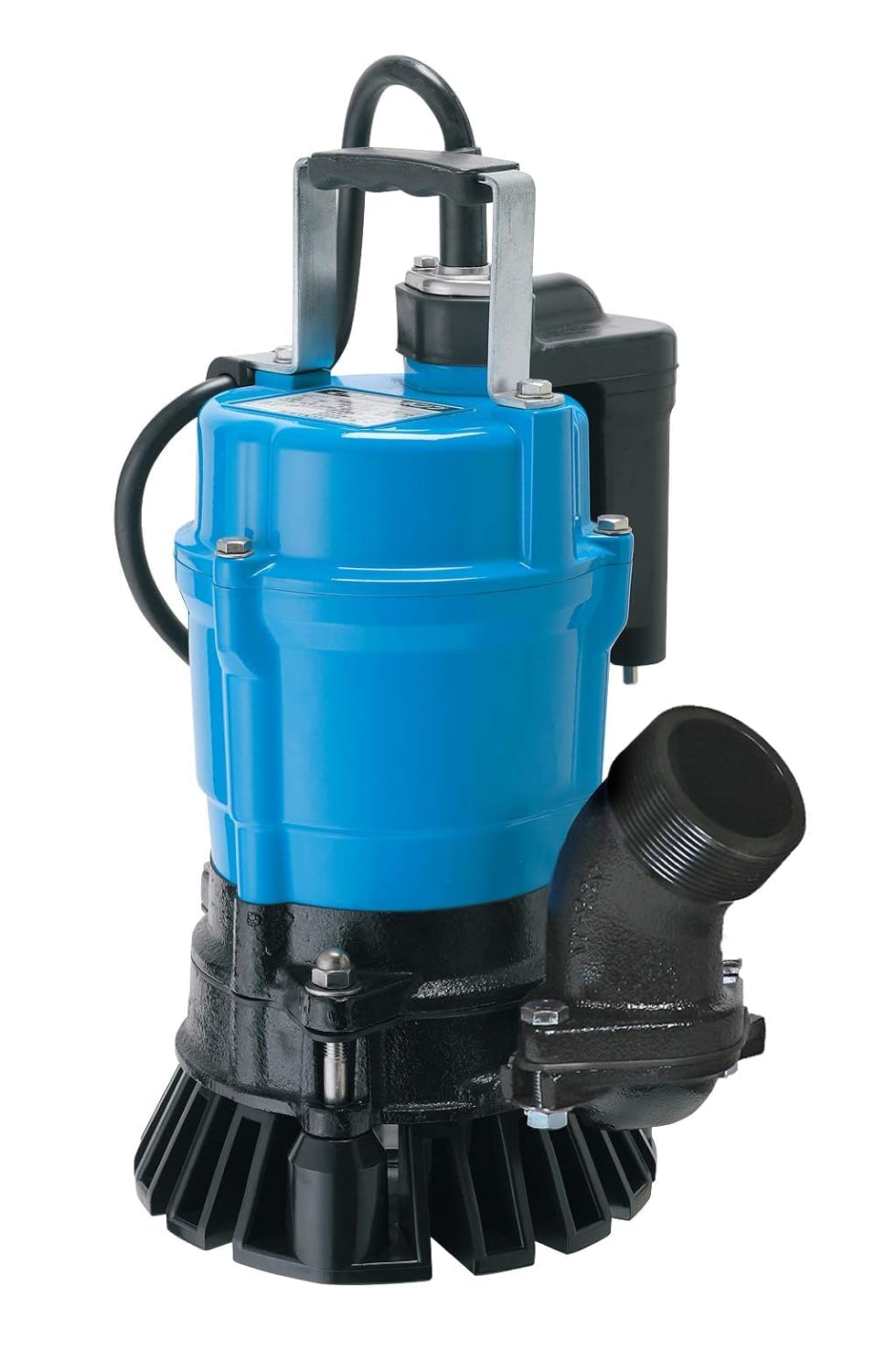 Tsurumi Pump HSE2.4S Submersible Trash Pump - Auto Relay Switch 1/2 HP 115V 2 in Discharge Dewatering Applications | 53 GPM / 3180 GPH
