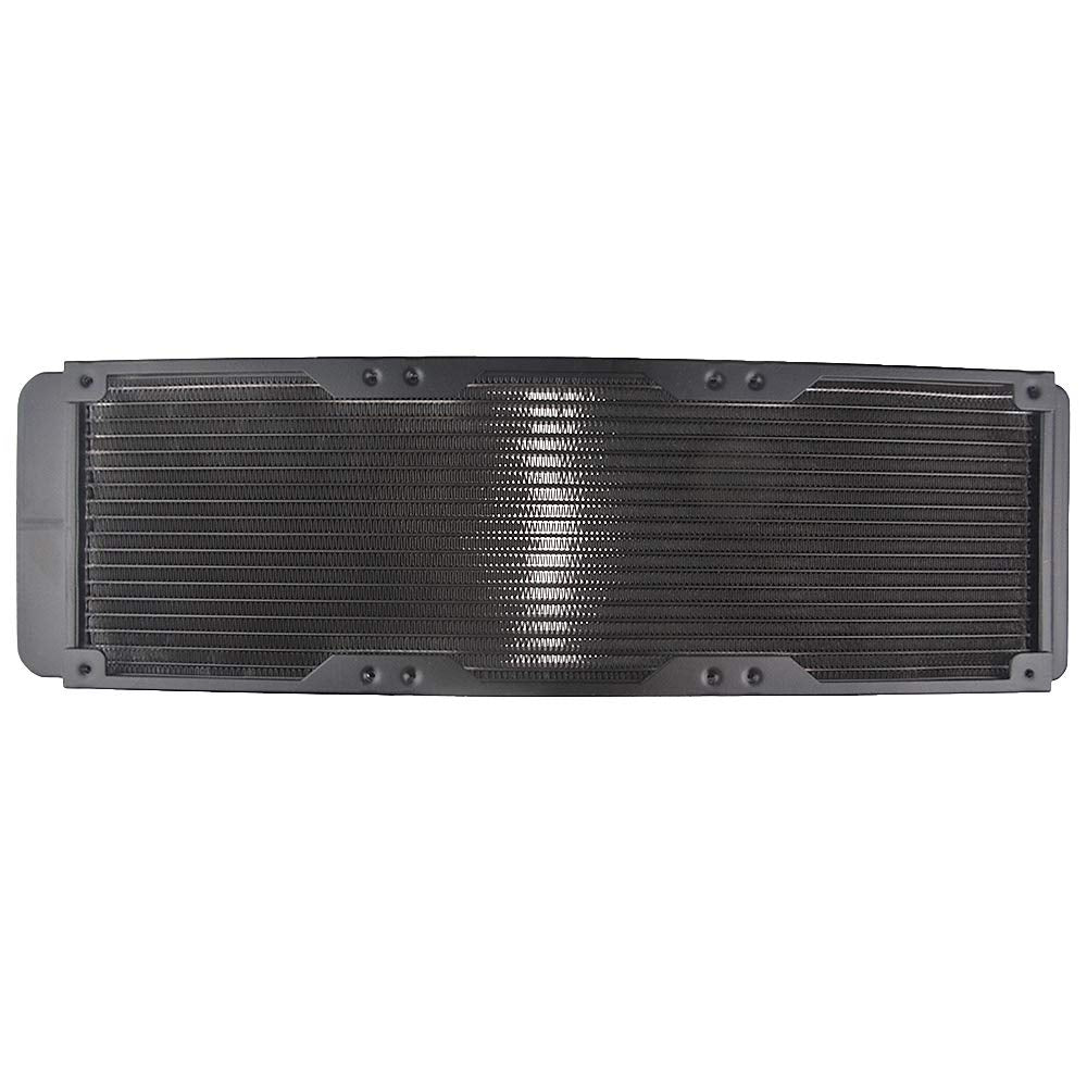 BXQINLENX 18 Pipe Aluminum Heat Exchanger Radiator for PC CPU CO2 Laser Water Cool System Computer 360mm(A)