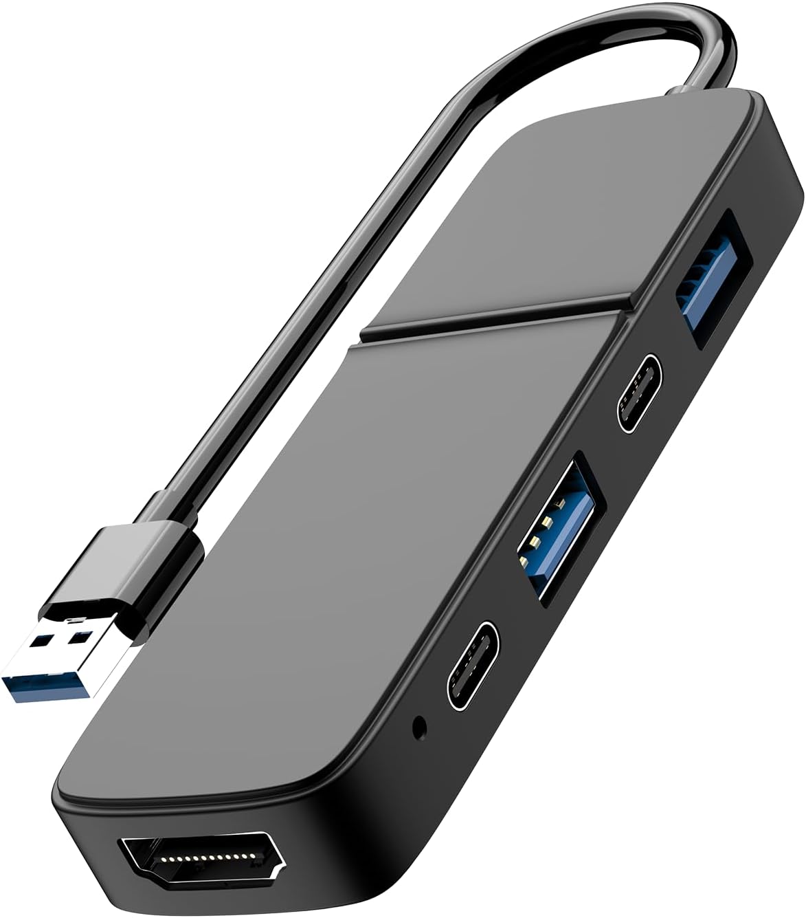 Eanetf 3.0 5 2* 2* 1* Player,Projector,Monitor,Laptop,PS4,Flash 5 1 USB to HDMI Adapter, Dual USB C USB A Hub: Ports