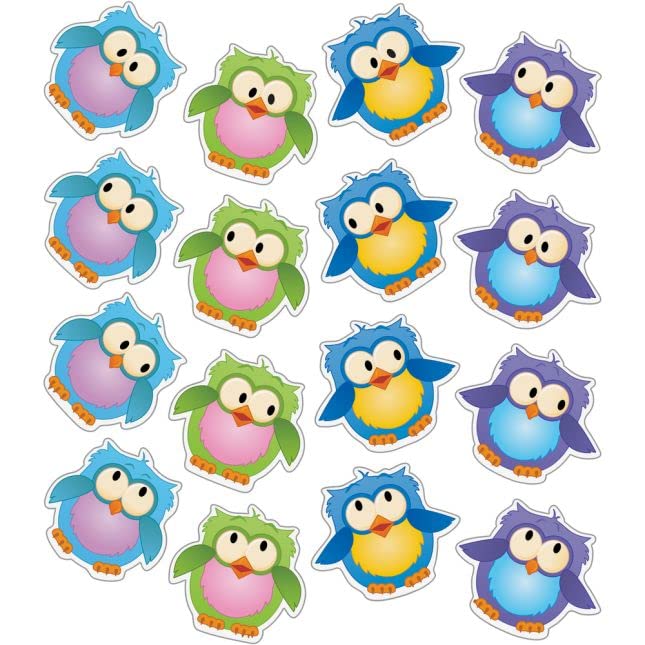 Really Good Stuff EZ Stick Owl Friends Door Sign and Student Name Pieces