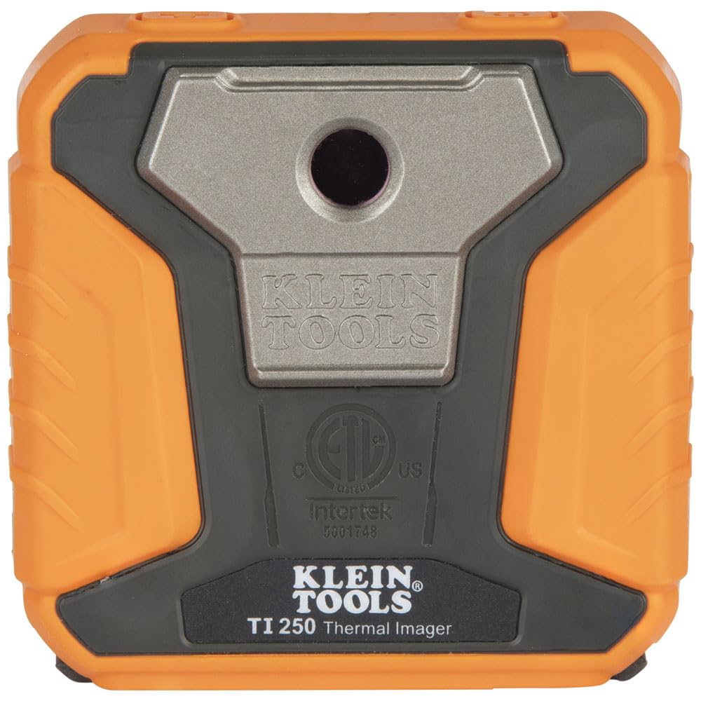 Klein Tools TI250 Rechargeable Thermal Imaging Camera, Camera Displays Over 19,200 Pixels with 3 Color Palettes, High / Low Temperature Points