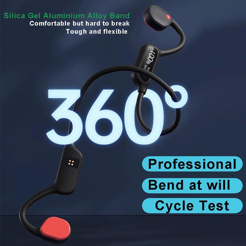 Swimming Headset MP3 32G IP68 Skiing-X10 Headphones Bone Conduction Open Ear Player Built-in Memory Underwater