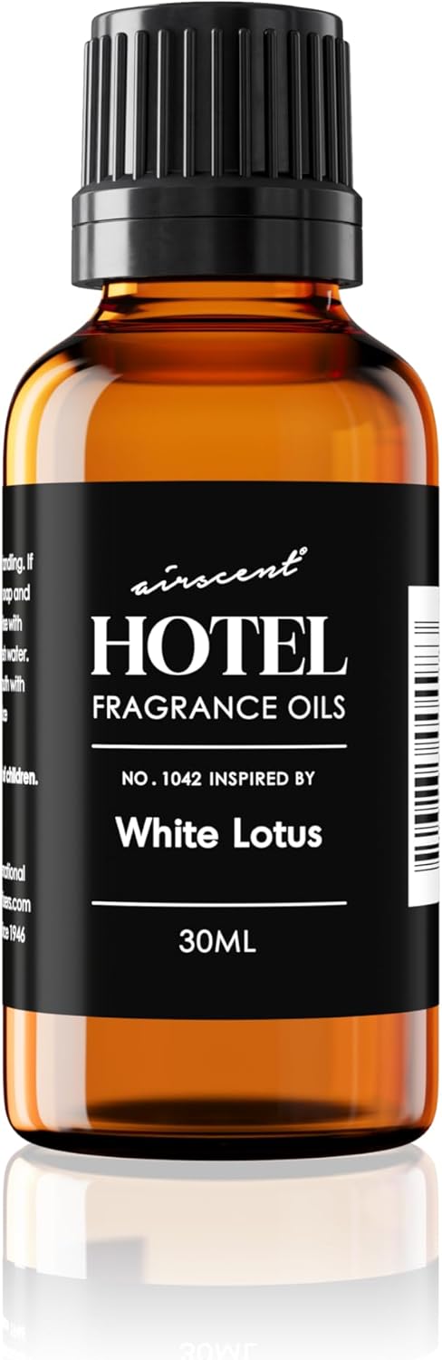 AirScent Hotel Diffuser Oil No. 1042 - Premium Fragrance Inspired by The White Lotus | 30 mL Glass Bottle with Dropper