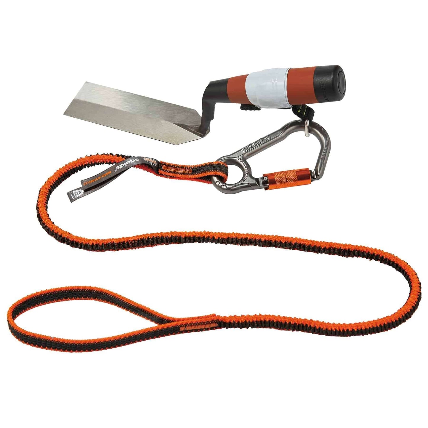 Tool Tethering Kit for Concrete Finisher, Includes Tool Lanyards and Attachments for Power Grinders and Trowels, Ergodyne Squids 3184