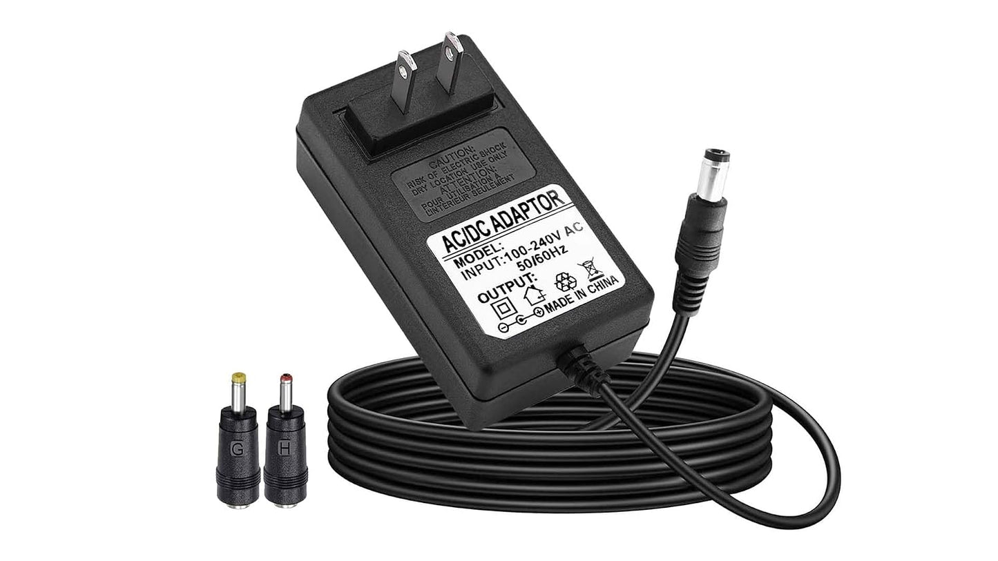 RCBCH 18V 2A 36W 3.5x1.35mm 4.0x1.7mm (6 AC Adapter Power Supply Switching Wall Mounted Power Adapter Compatible