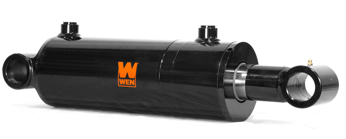 WEN WT4012 Cross Tube Hydraulic Cylinder with 4-inch Bore and 12-inch Stroke