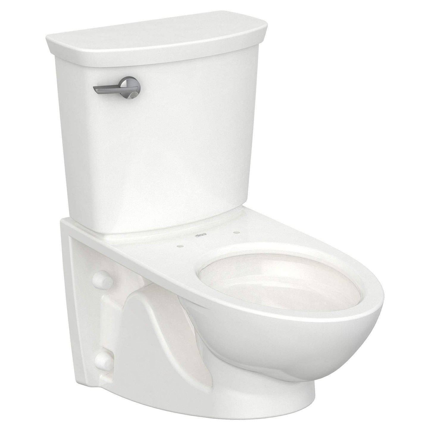 American Standard 2882107.020 Glenwall VorMax Wall-Hung Elongated Toilet with Left Hand Trip Lever, 1.28 gpf, White