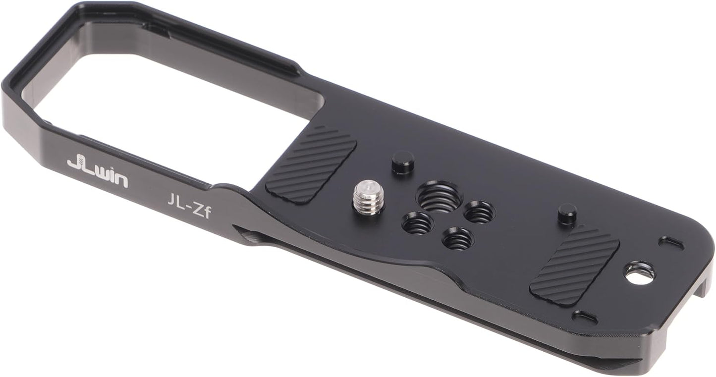 FocusFoto Quick Release Baseplate QR Plate Mount for Nikon Zf Mirrorless Camera, Compatible with Arca-Swiss Standard