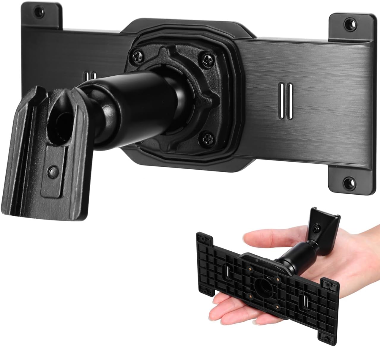 5.86 2.63 Inches DOITOOL Rearview Mirror Bracket Universal Metal Back Plate Mount for Car Dash Cam Stable Rear View