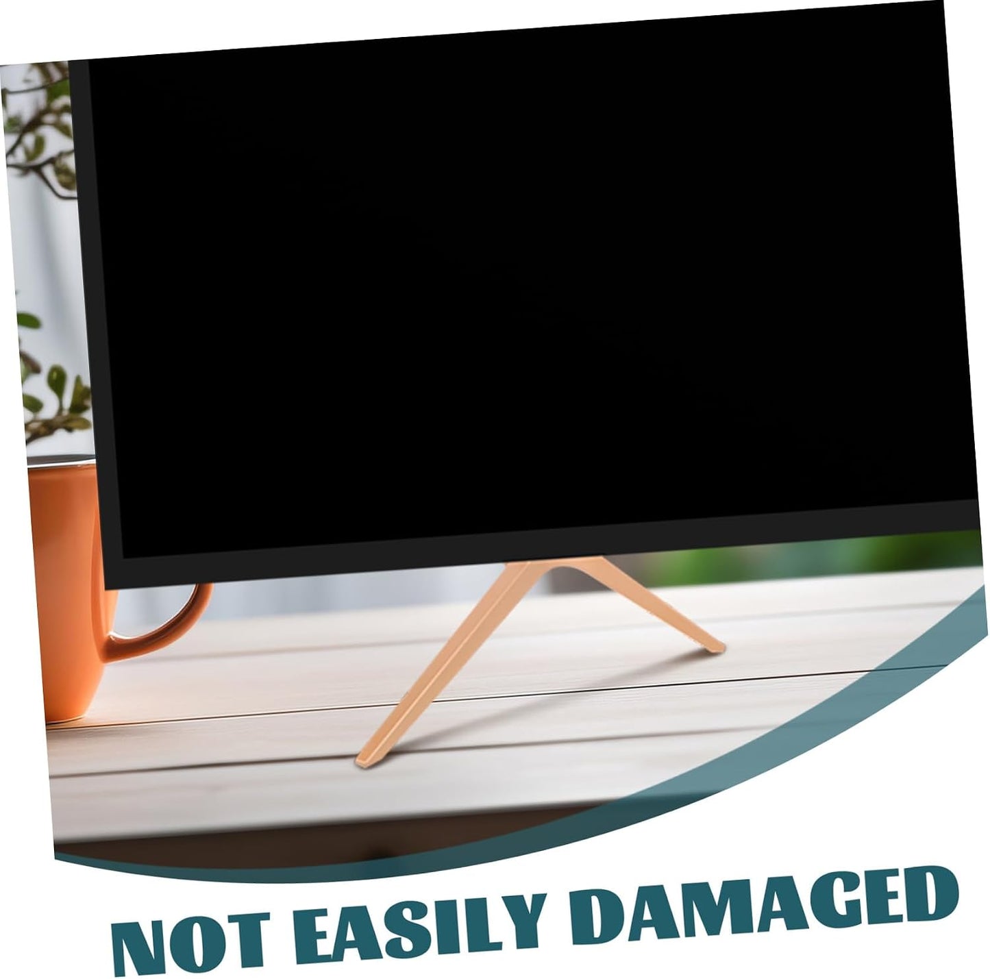 Cabilock 1pair Tv Stand Base Replacement Sturdy Tv Brackets for Home to Install Desktop Mount Legs for Led Screens Dual