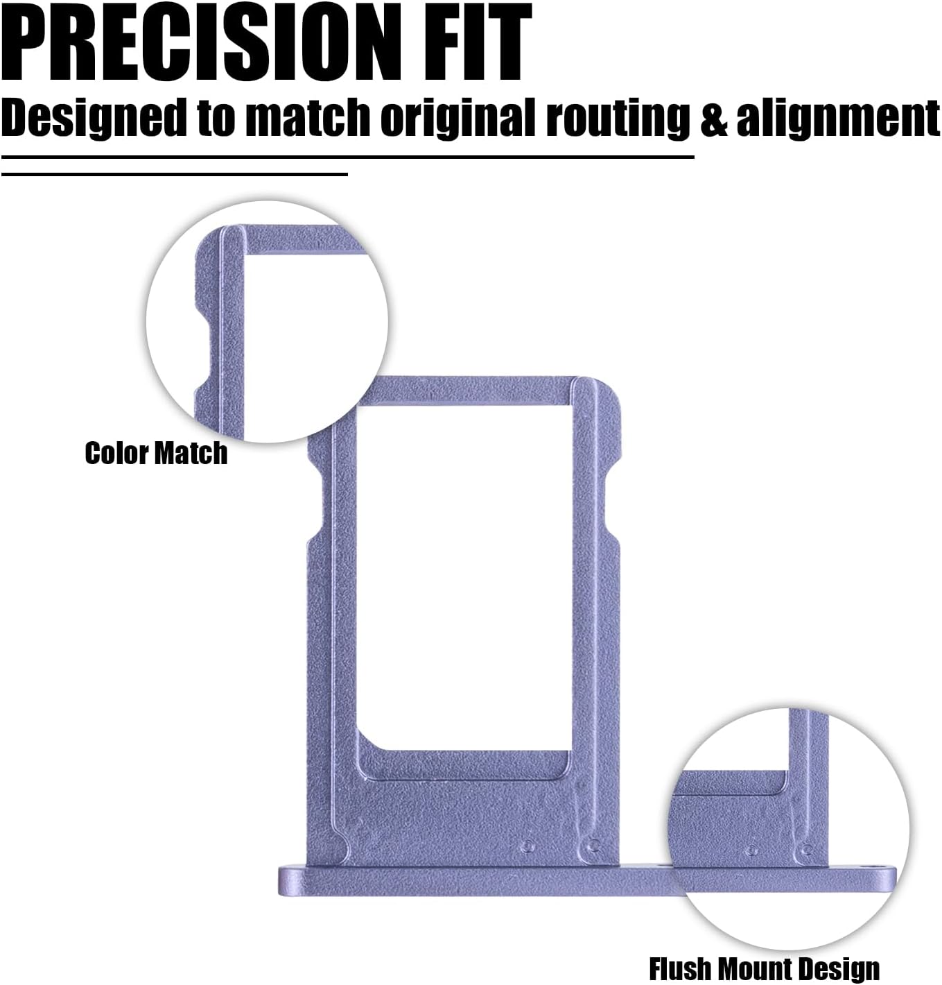 2021 8.3 inch 6th A2568 A2569 for iPad mini SIM Card Tray Holder Slot Replacement for iPad mini Gen Fit for Model:
