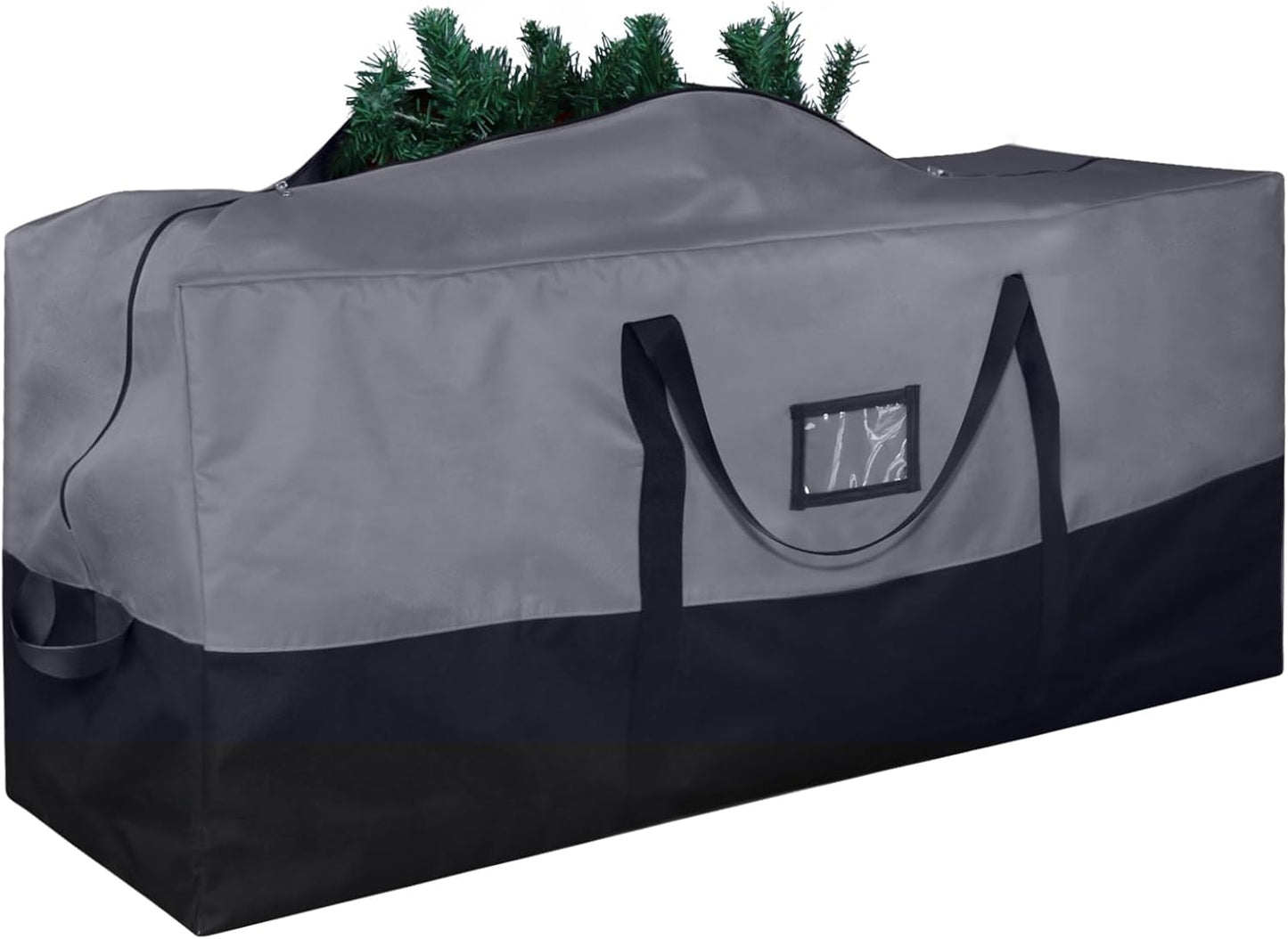 Skiennix Christmas Tree Storage Bag - Extra Large 600D Oxford for 9 Ft Trees | Waterproof with Zippers