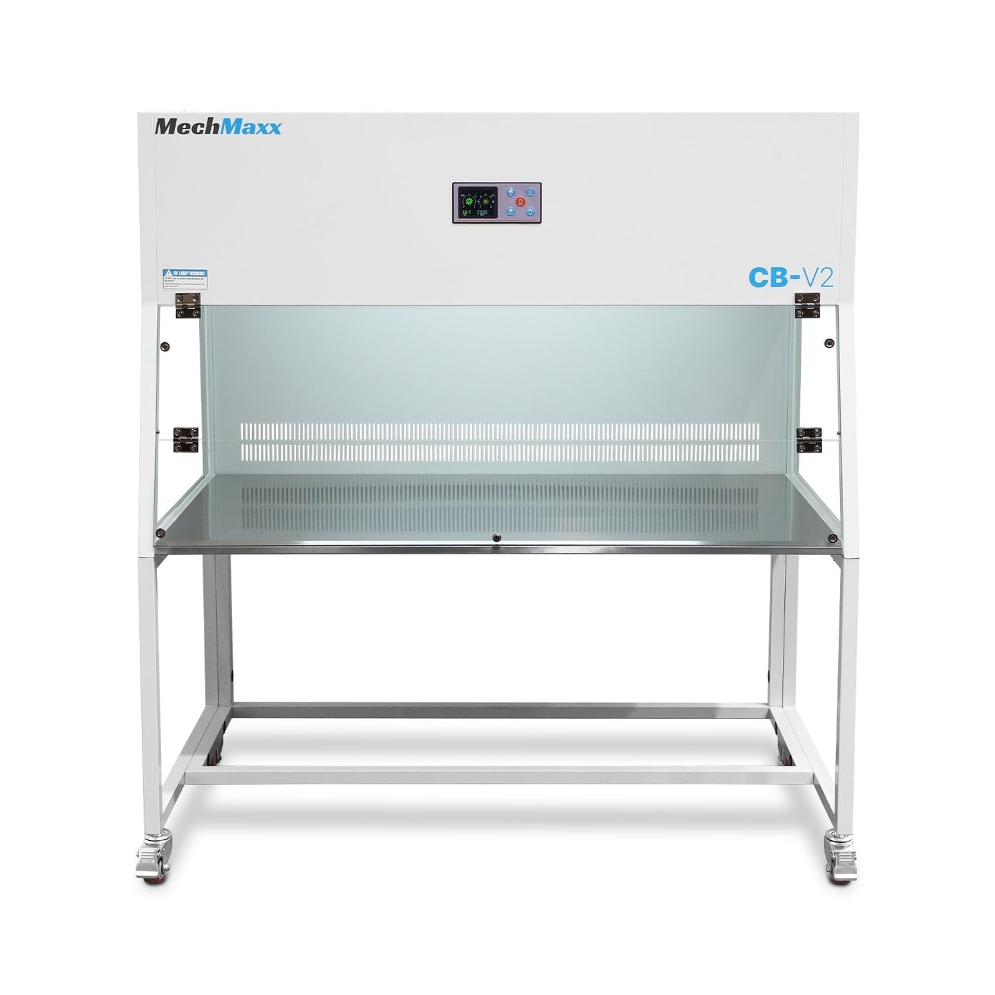 MechMaxx 53.5″ Wide CB-V2 Vertical Laminar Flow Clean Bench with HEPA Filtration & UV Sterilization | ISO Class 5, CB-V2