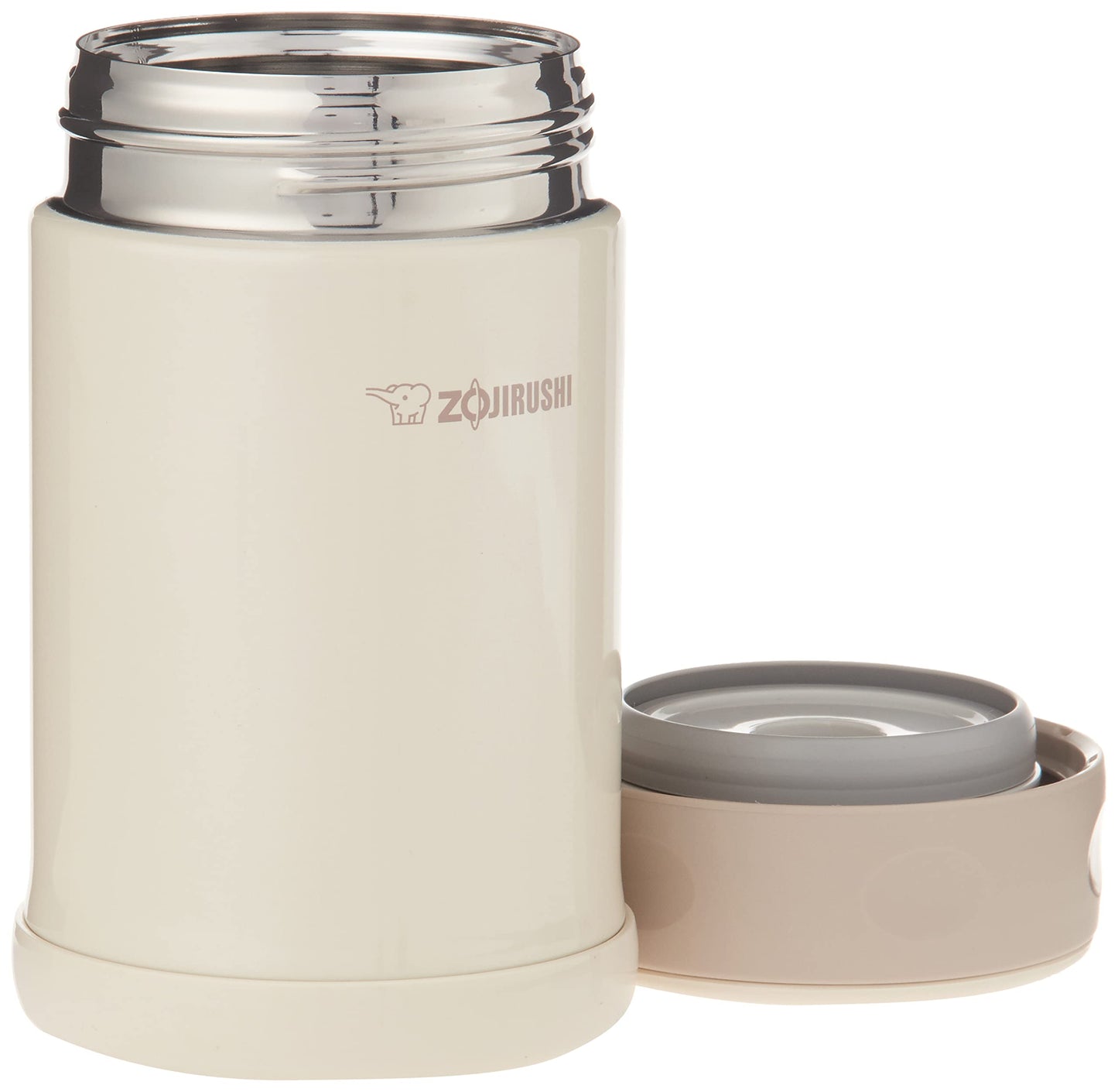 Zojirushi Stainless Steel Food Jar, Medium, Cream