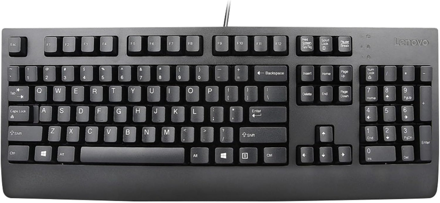 Lenovo 4X30M86879) Preferred Pro II Wired External USB Keyboard ( Factory Sealed Retail Product For USA, black