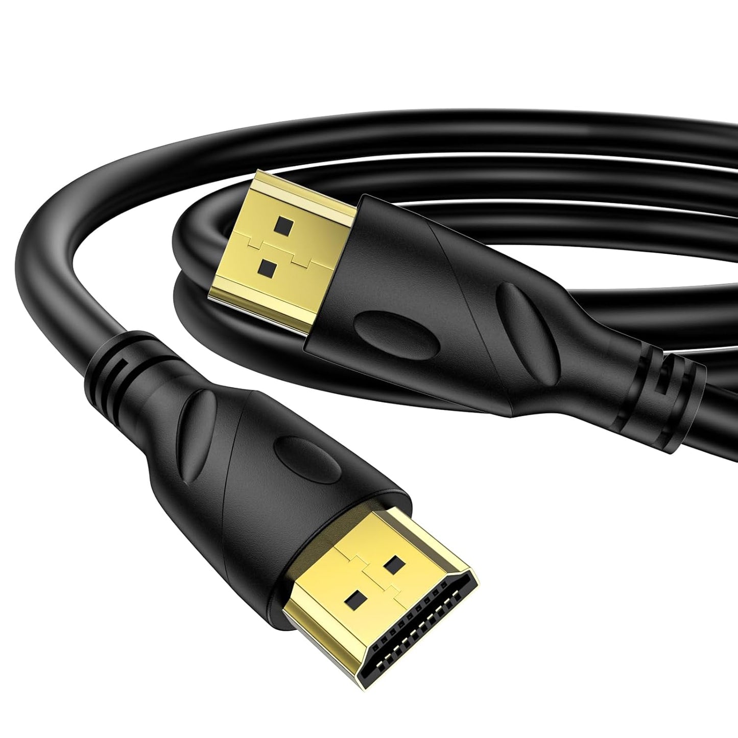 Jorenca 8K 6ft, 48Gbps 2.1 8K@60Hz 4K@120Hz,eARC, 3D,Compatible PS5, 4K HDMI Cable Ultra High Speed HDMI Cord,Gold