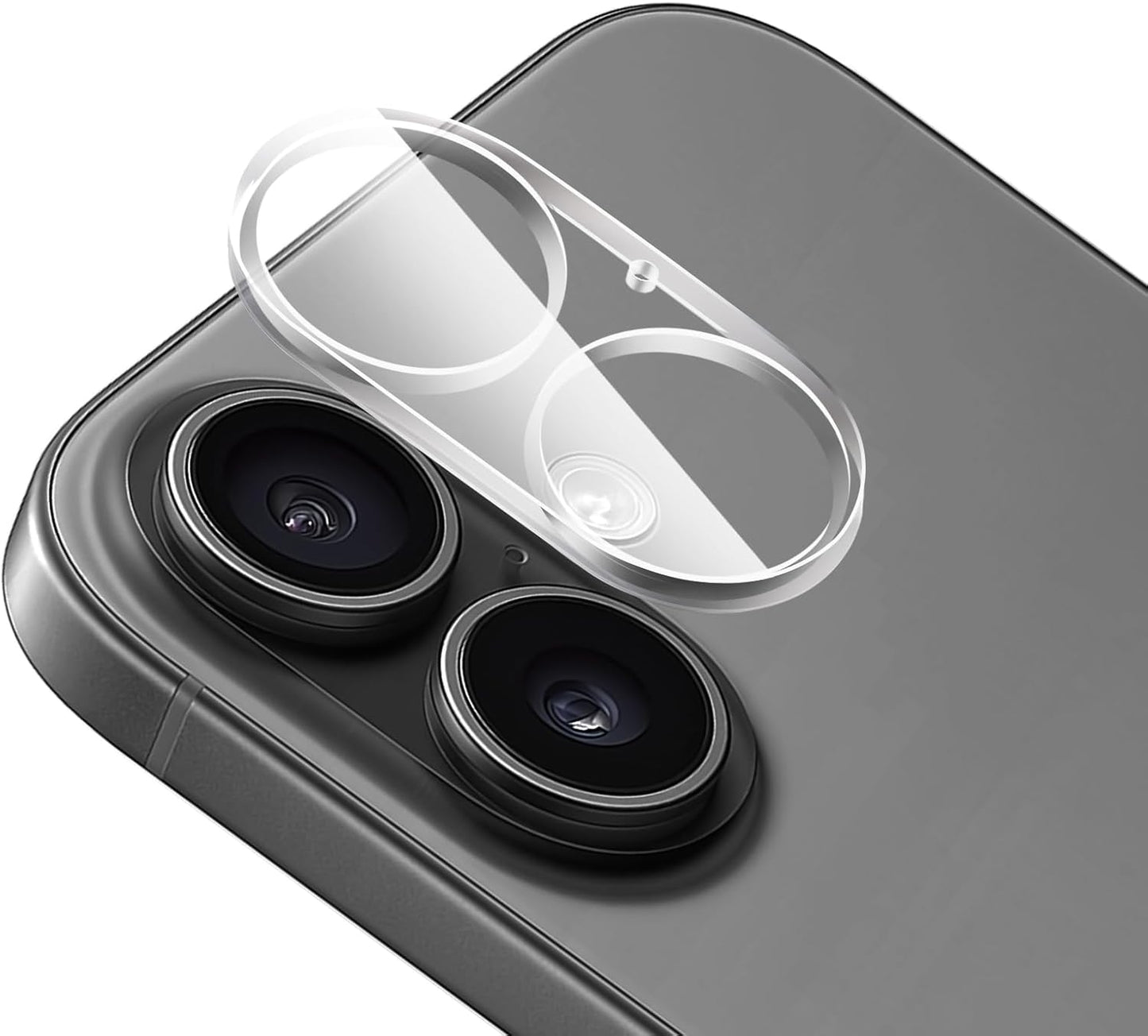 17, 9H FanTEK Camera Lens Protector for iPhone Tempered Glass Camera Screen Cover, Ultra HD Clear Acrylic Full Coverage