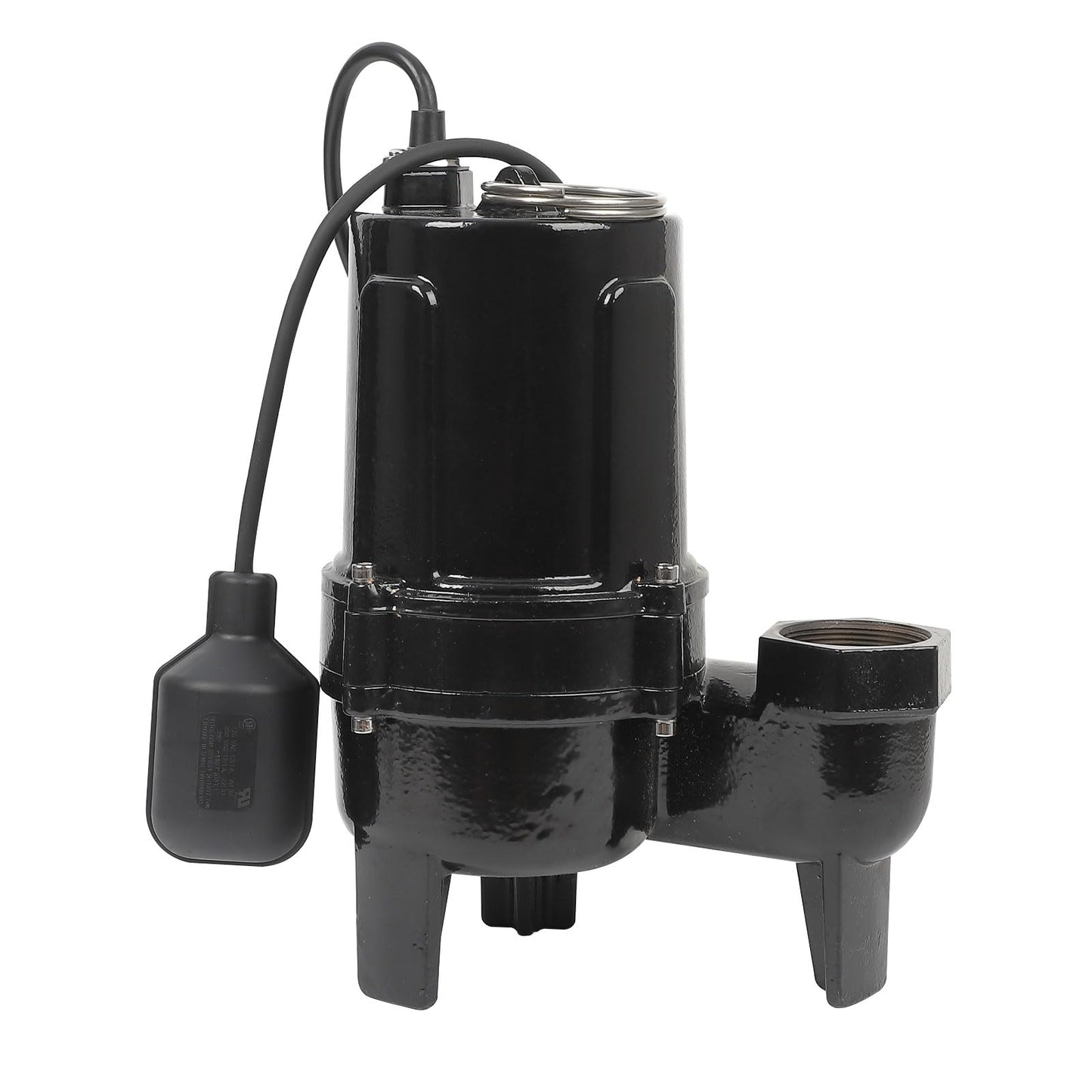 1.75HP Sump Pump Submersible Sewage/Effluent Clean/Dirty Water Transfer Utility Pump Portable with 25ft Power Cord for Swimming Pool Garden Basement Tub Pond Draining