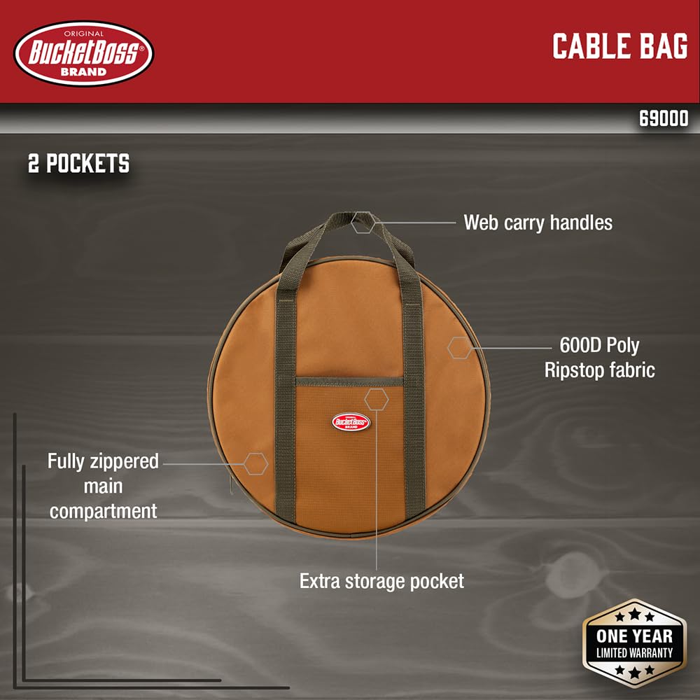 Bucket Boss Cable Bag, Model# 69000