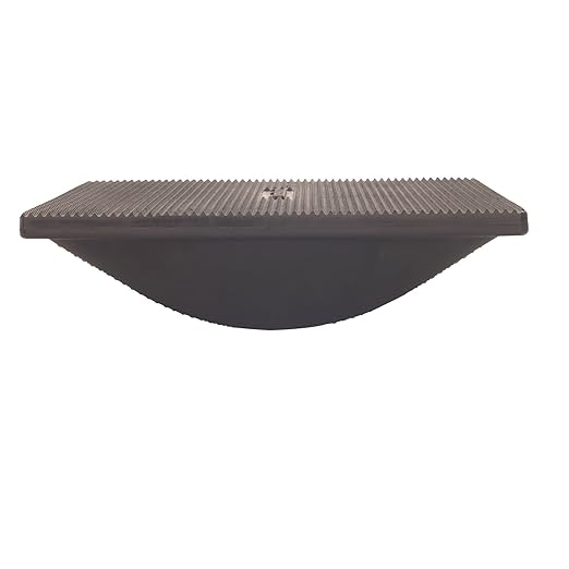 THERABAND Rocker Board Stability and Balance Trainer, Lateral Balance Board for Physical Therapy, Core Strengthening, Injury Rehabilitation, Agility Improvement, Coordination Exercise, & Surf Training