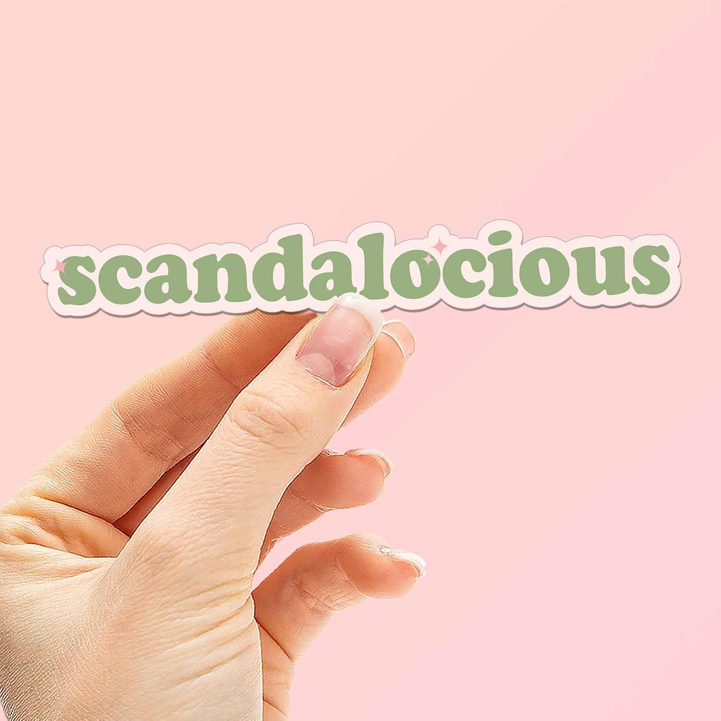 Scandalocious Movie Quote Vinyl Sticker - Perfect for Water Bottles