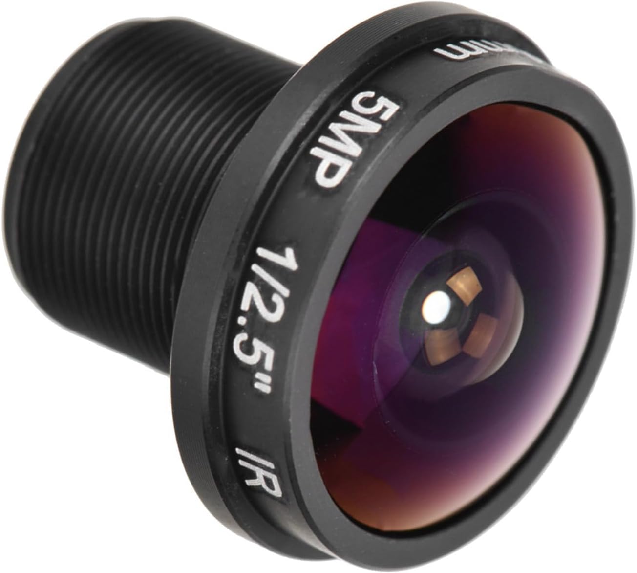 GEERYZHE 1.8mm 180 5MP 1/3inch 1/4inch Fisheye Lens Thread Wide Angle CCTV Camera Lens, HD for Surveillance, Compatible