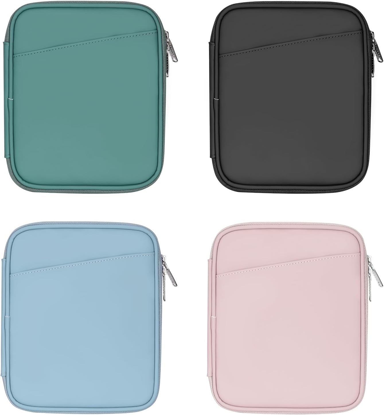 Cayeelu 6-7 Inch Padded Sleeve Pouch for eBook/E-Reader/Kindle Paperwhite/Kindle Oasis (Pink-PU)