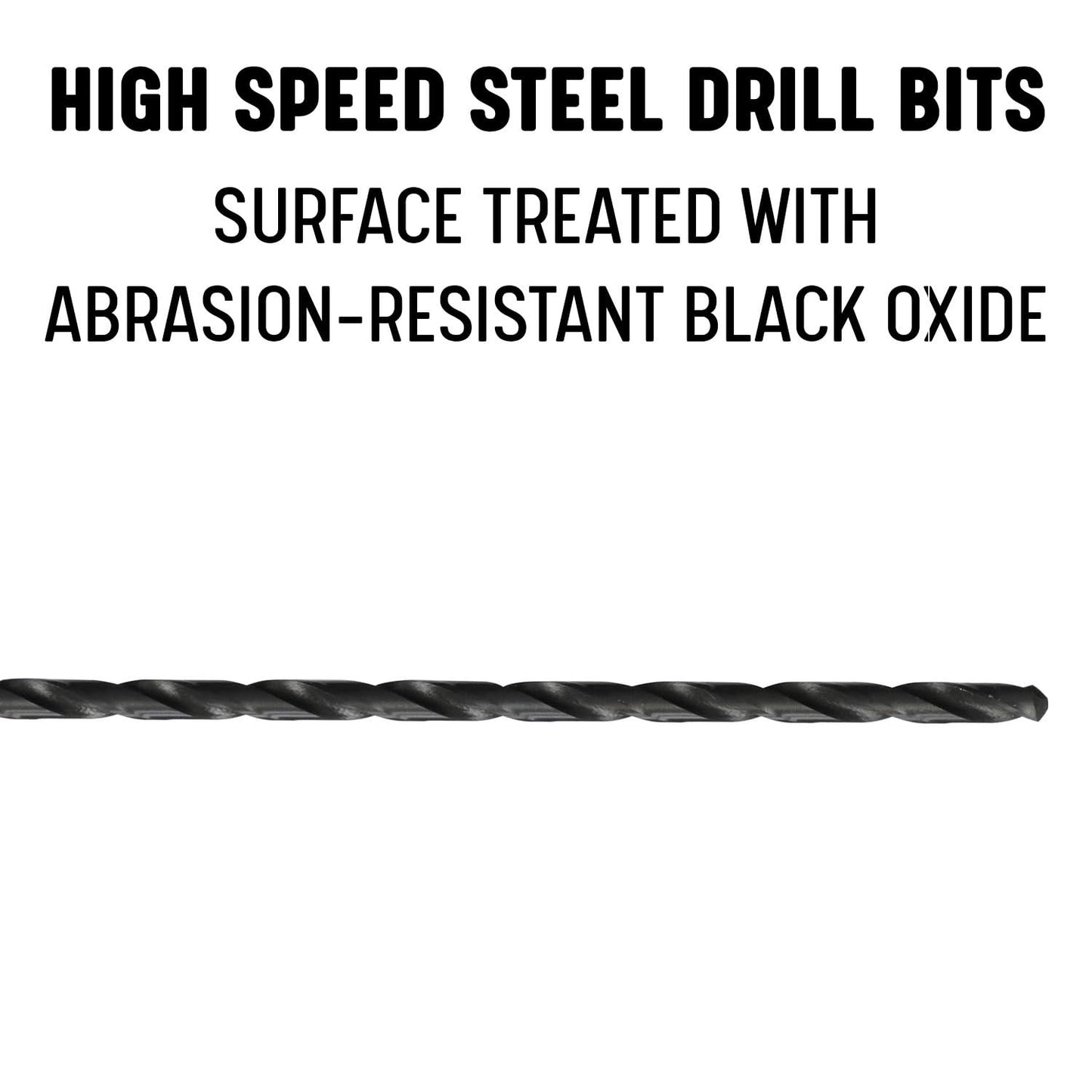 Drill America 1" x 24" High Speed Steel Extra Long Drill Bit, DWDDL Series
