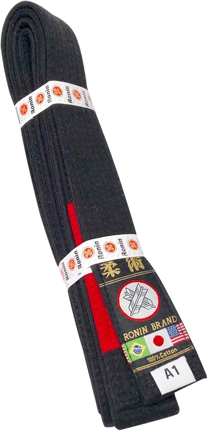 Ronin BJJ Gi Belt – Brazilian Jiu Jitsu Belt - Poly/Cotton Fabric