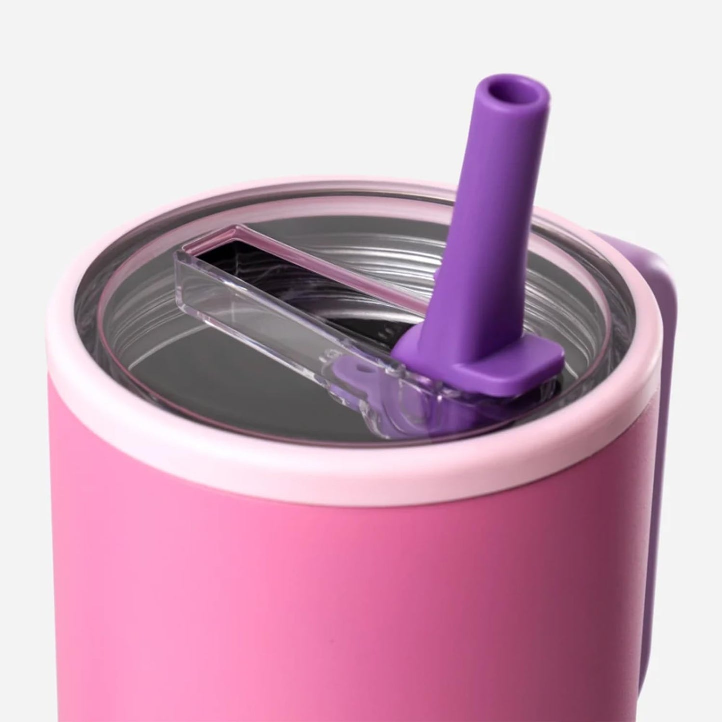 Skiennix 32 oz Tumbler with Handle - Leak Resistant Insulated Water Bottle | Pink Sugar, Perfect for Travel