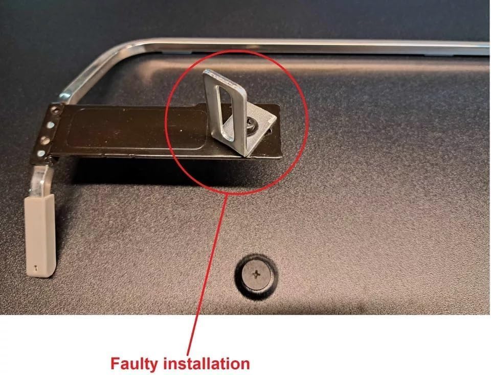 Generic (2X (4X Leg Stand Bracket Necks Pieces) with Screws Pieces) Compatible with Sony TV Television