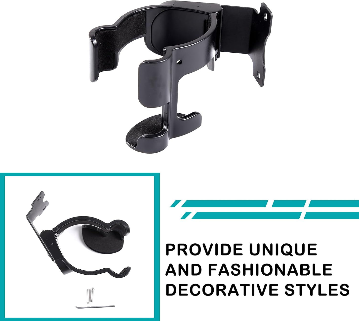 2 1 2020-2026 Car Multi-Function Drink Cup Phone Holder, in Bolt-on Stand Bracket Organizer, Cell Phone Mount