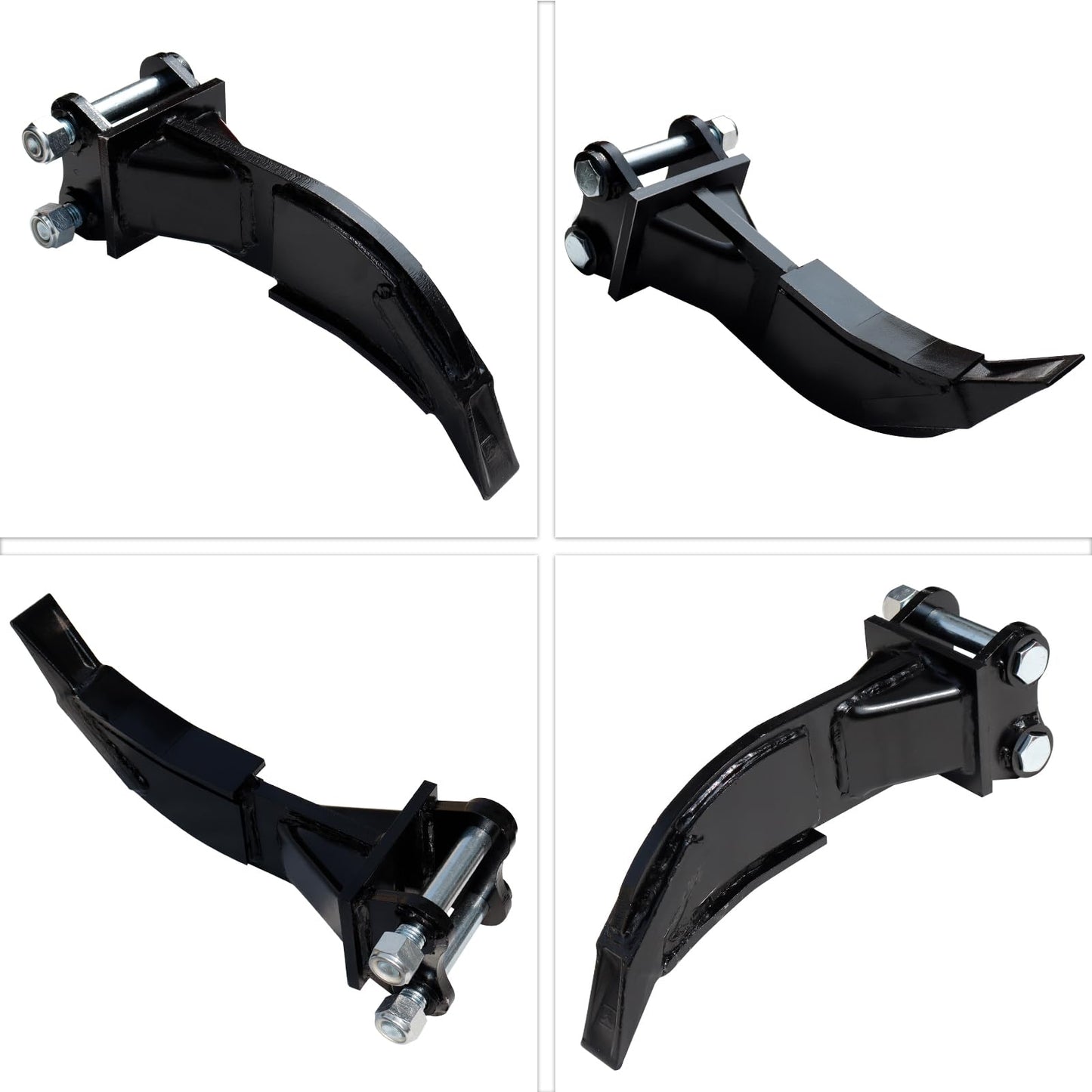 DANWIWEE Mini Excavator Accessories Ripper, Single Hook Backhoe, Span: 3.54in,Hole Diameter: 0.98in,Center Wheelbase: 3.46in, Suitable for Mini Excavators for 1 to 1.5 Tons