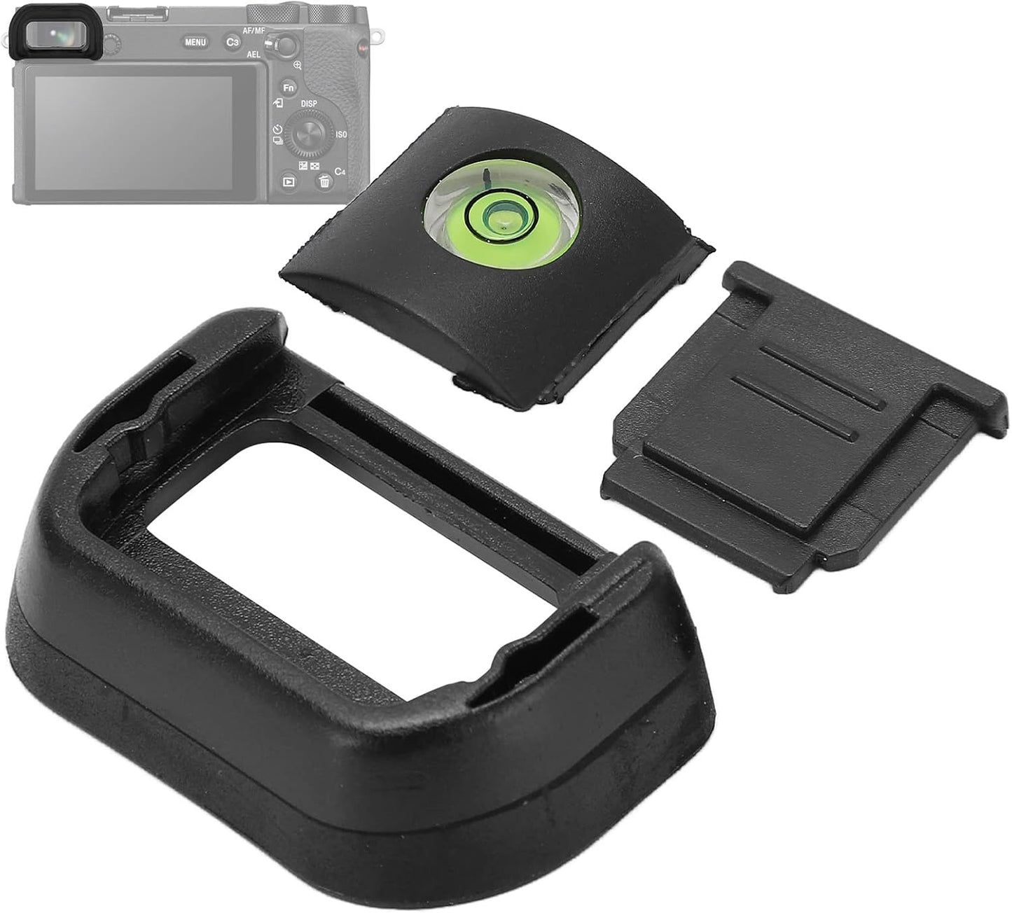 EP-17 Set A6600 A6500 Set Viewfinder Eyecup for Camera:Optimized Eyecup for and Cameras. Provides Enhanced Comfort