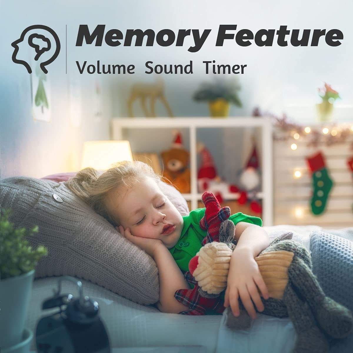 Sleepbox White Noise Sound Machine - 25 Soothing Sounds, 36 Volume Levels, Portable Design for Home & Travel